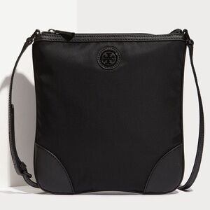Tory Burch Black Nylon Shoulder Crossbody Bag